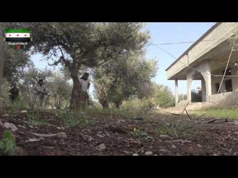 انتشار عناصر لواء المعتصم بالله لانخبة في بلدة كفر ناسج في ريف درعا