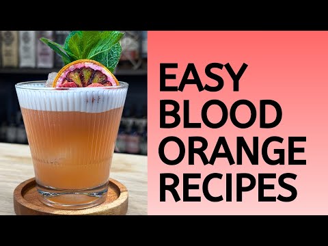 5x Blood Orange Cocktails | From Spicy to Tropical