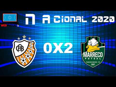 Gols ACBF (Carlos Barbosa) 0 X 2 Marreco Futsal - Liga Nacional 2020