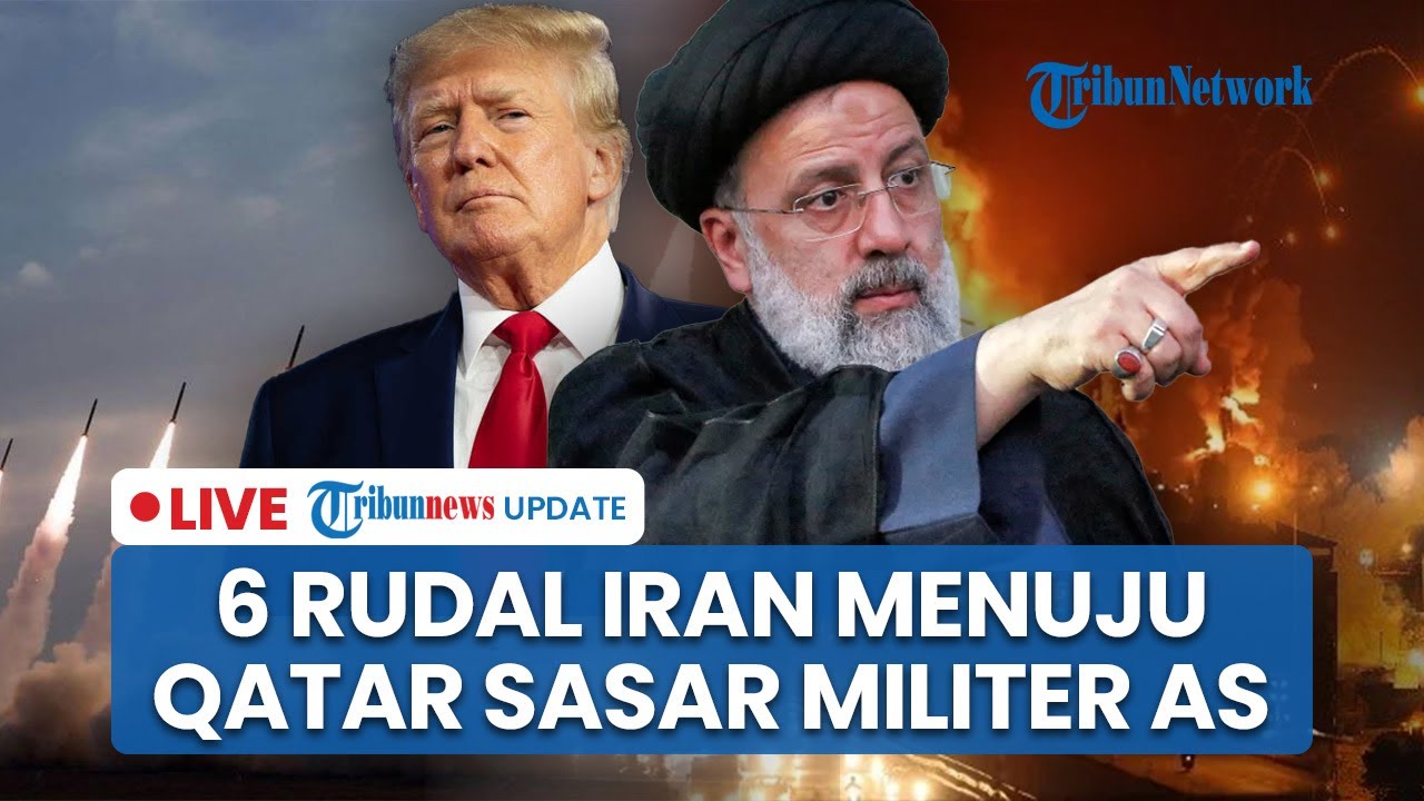 🔴Iran Luncurkan Rudal ke Qatar, Sasar Pangkalan Militer AS. Ali Khamenei: Bukan Kami yang Memulai