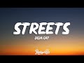 Doja Cat - Streets (Lyrics)  | it's hard to keep my cool
