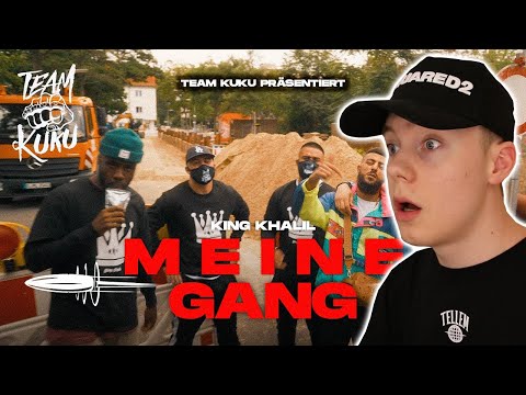 KNALLT!!💣KING KHALIL - MEINE GANG (Prod By ISY BEATZ, C55 & ESHINO) REACTION