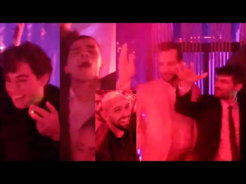 Clavicular, Sneako, Nick Fuentes and Andrew Tate singalong to Ye's CONTROVERSIAL Adolf Hitler song