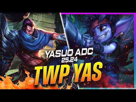 TheWanderingPro - Yasuo vs Tristana ADC Patch 25.24 - Yasuo Gameplay
