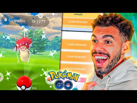 COMPLETE ESSA MISSÃO E GANHE UM GYARADOS SHINY - POKEMON GO | Cris |