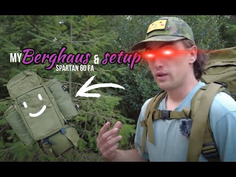 Backpack review | Berghaus spartan 60 FA + setup #berghaus