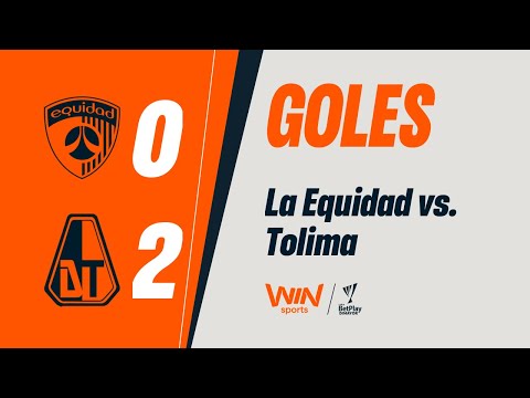 La Equidad vs. Tolima (goals) | Liga Betplay Dimayor 2025-2 | Matchday 16