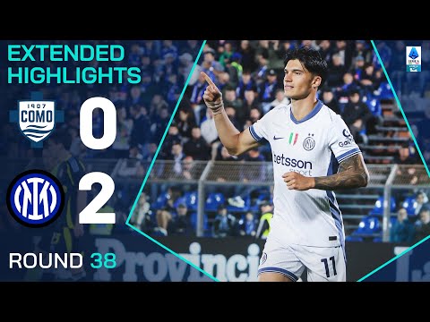 COMO-INTER 0-2 | EXTENDED HIGHLIGHTS | SERIE A 2024/25