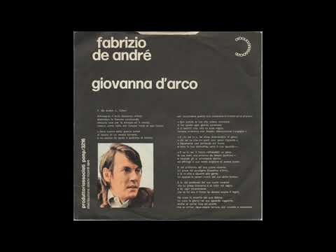 Fabrizio De Andrè - Giovanna D'Arco (Versione 45 giri)