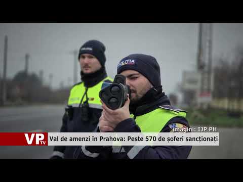 Val de amenzi în Prahova: Peste 570 de șoferi sancționați pentru viteză