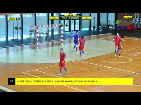 AD Fafe Futsal: Golos da Jornada - AD Fafe 4 x 4 ACR Lordelo (1-3 G.P.)