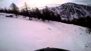preview picture of video '15.12.2014 Snow à Isola 2000'
