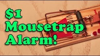 $1 Mousetrap Alarm! Bang!