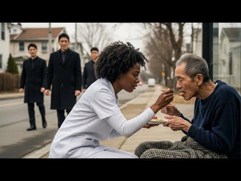 Black Nurse Fed the Sick Disabled Old Man Daily — Until a Korean Mafia Boss Knocked at Her Door