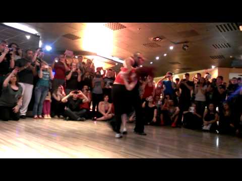 Prague Zouk Congress 2013 - Kadu and Larissa Workshop Demo 1