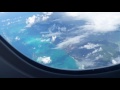 Plane Window View Of The Atlantic Ocean
