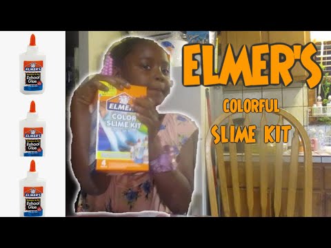 JAYLA DAVIS TOY COLLECTION - ELMER'S COLORFUL SLIME KIT