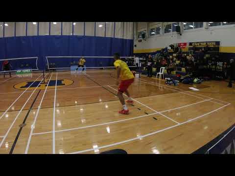 2018 01 05 Yonex Ontario Elite MS QF Br Sankeerth vs Febriyan Irvannaldy A