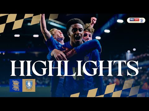 HIGHLIGHTS | DRAMATIC 99th minute equaliser sparks scenes! | Birmingham City 2-2 Sheffield Wednesday