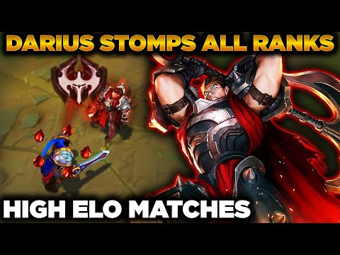 High Elo Darius Gameplay | How to Climb as Darius | With Full Commentary + Playing from Behind +More
