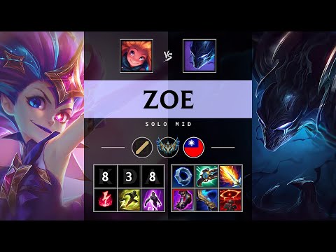 Zoe Mid vs Nocturne - TW Challenger Patch 25.08