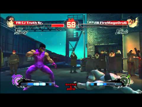 Battle & Brew 8/4 Super Street Fighter 4: Arcade Edition Grand Finals ATL_R3DD vs Druseph