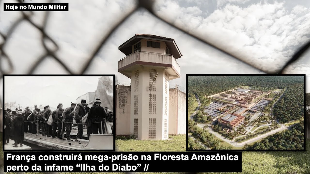 France to build mega-prison in Amazon rainforest near infamous “Devil’s Island”