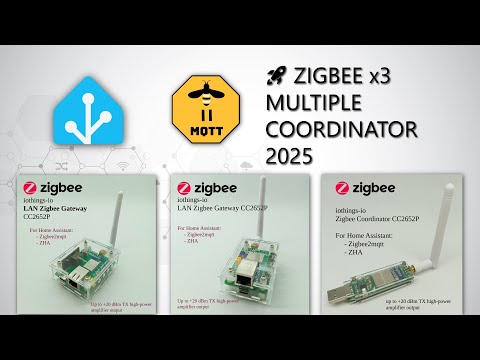 Cara Setup Zigbee Coordinator KETIGA di Home Assistant 2025 - Advanced Multiple Networks Zigbee2MQTT — sampul video YouTube