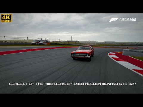 Forza Motorsport 7 Circuit of the Americas GP 1968 Holden Monaro GTS 327 Gameplay (4K 60FPS)