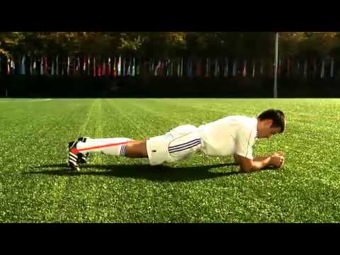 FIFA 11+ — The Bench (Forearm Plank)