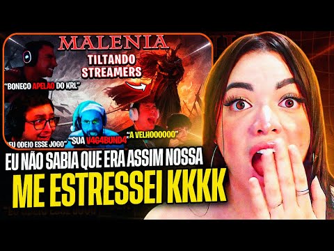 CONHECENDO ELDEN RING: STREAMERS TILTANDO COM O BOSS MALENIA  - MELHORES RAGES #3 [REACT]