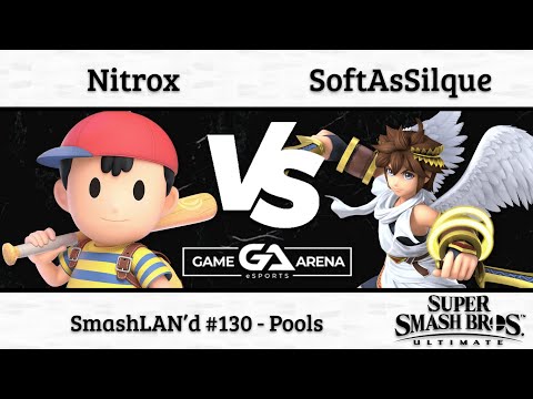 SmashLAN'd 130: Nitrox (Ness) vs. SoftAsSilque (Pit) - Pools
