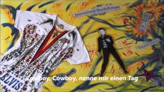 Elvis Presley-A cane and a high starched collar (German Lyrics)  HD