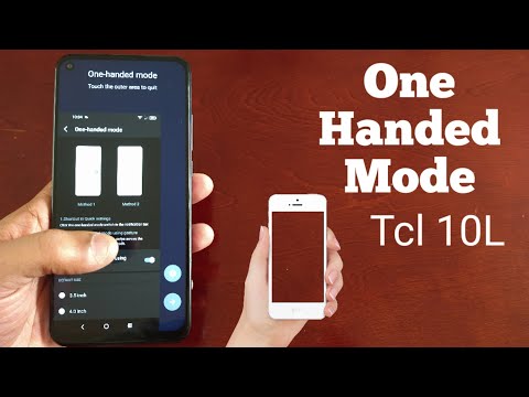 TCL 10L One Handed Mode Feature