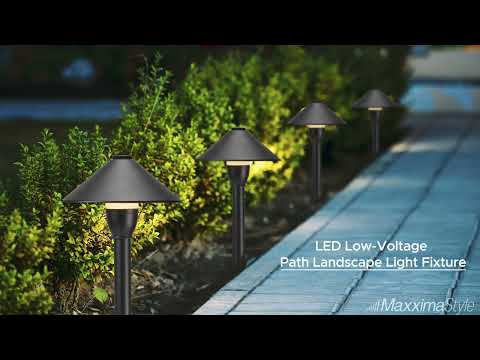 Maxxima LED Step Lights and Landscape Lights