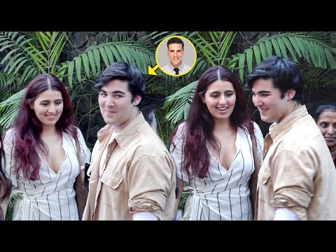 Akshay Kumars Handsum Son Aarav Gets Shy