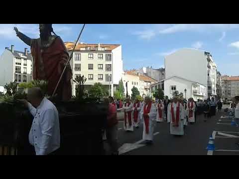 Procesión del San Cibrao en Carballiño