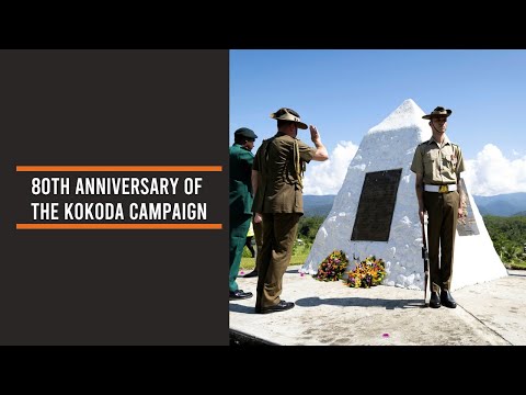 80th anniversary of the Kokoda Campaign