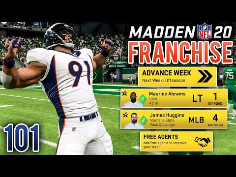 Year 5 FULL Offseason Stream - Madden 20 Broncos Franchise - Ep.101