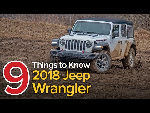 9 Things to Know About the 2018 Jeep Wrangler Unlimited Rubicon: The Short List