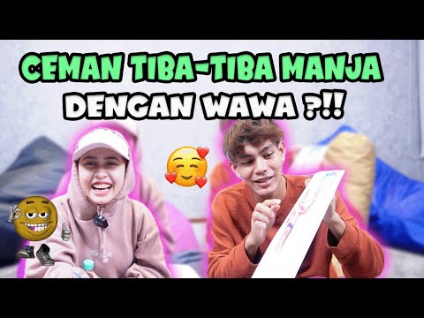 CEMAN TIBA-TIBA MANJA DENGAN WAWA ?!! // TEKA APA YANG CEMAN LUKIS
