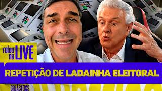 FLAVIO REPETE O PAI, ATACA URNAS DIANTE DE DIPLOMATAS E IRRITA ATÉ CAIADO | Galãs Feios