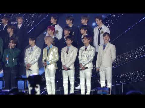 191227 가요대축제  뉴이스트 앤딩