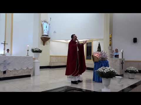 Santa Missa de Cura e Libertação Paroquia Nossa Senhora de Fatima   Avaré SP 26 09 2019