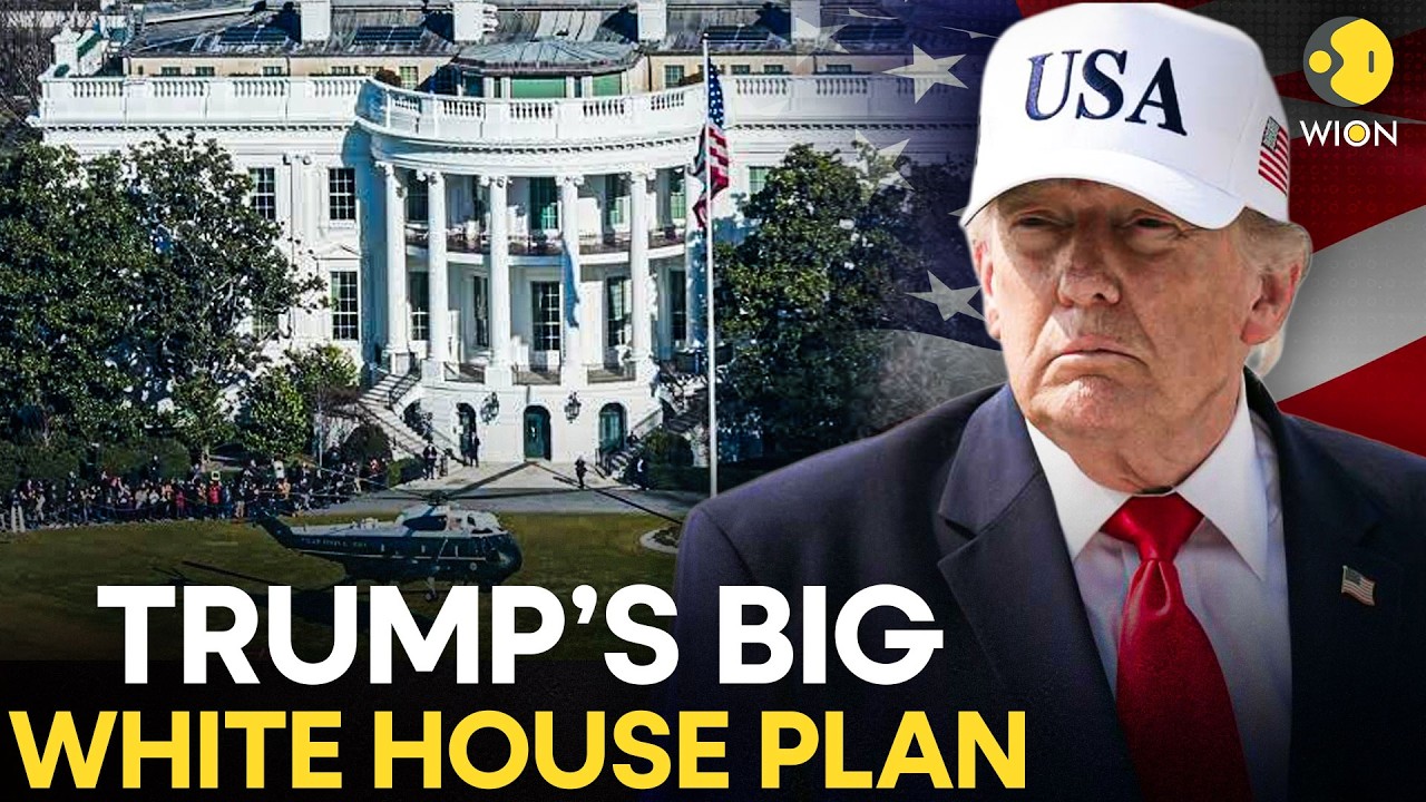 TRUMP LIVE: Donald Trump Reveals Plans To Build New White House Heliport | US NEWS| IRAN US WAR