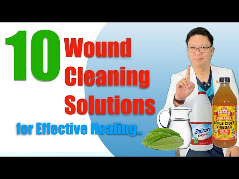 10 MABISANG PANGLINIS SA SUGAT NA DAPAT MONG MALAMAN #woundcare #woundhealing