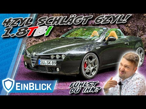 MEHR als SCHICK? Alfa Romeo Spider 1.8TBI (2010) - Optischer Blender oder gutes Sommerauto?