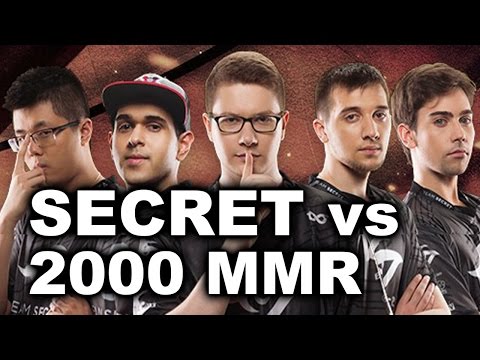 SECRET vs 2000 MMR Stacks - TI6 OPEN QUALIFIER Dota 2