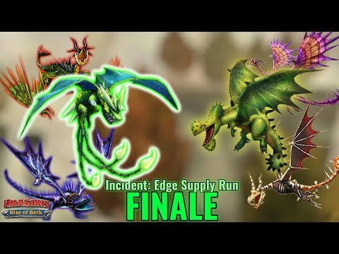 Incident: Edge Supply Run - Final Part (vs. Boss Gustnudger) | Dragons: Rise of Berk