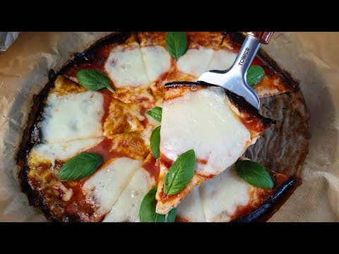 Cottage Cheese Flatbread Pizza Margherita: High Protein Low Carb Gluten Free Pizza